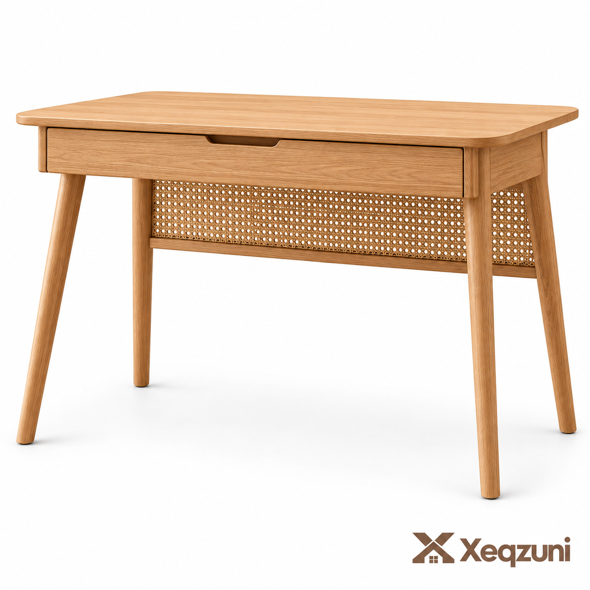 Xeqzuni™ Cane-Panel Writing Desk