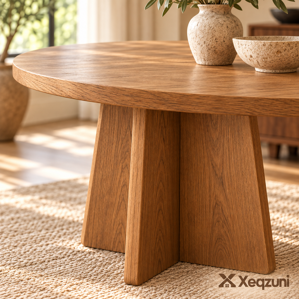 Xeqzuni™ Round Pedestal Dining Table
