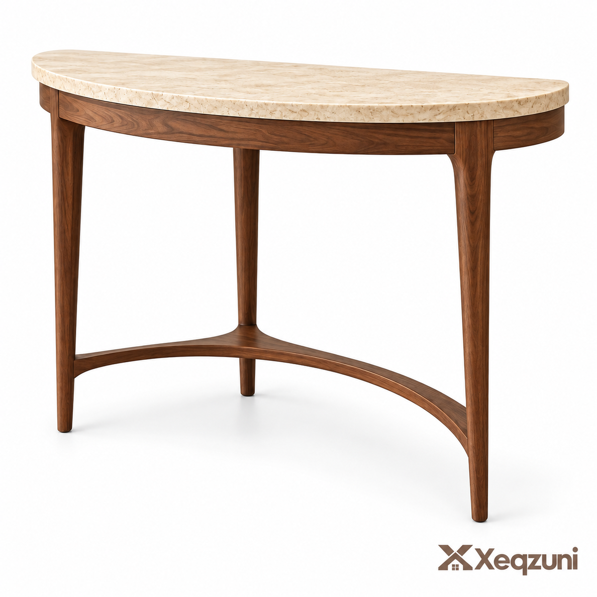 Xeqzuni™ Half-Moon Console Table